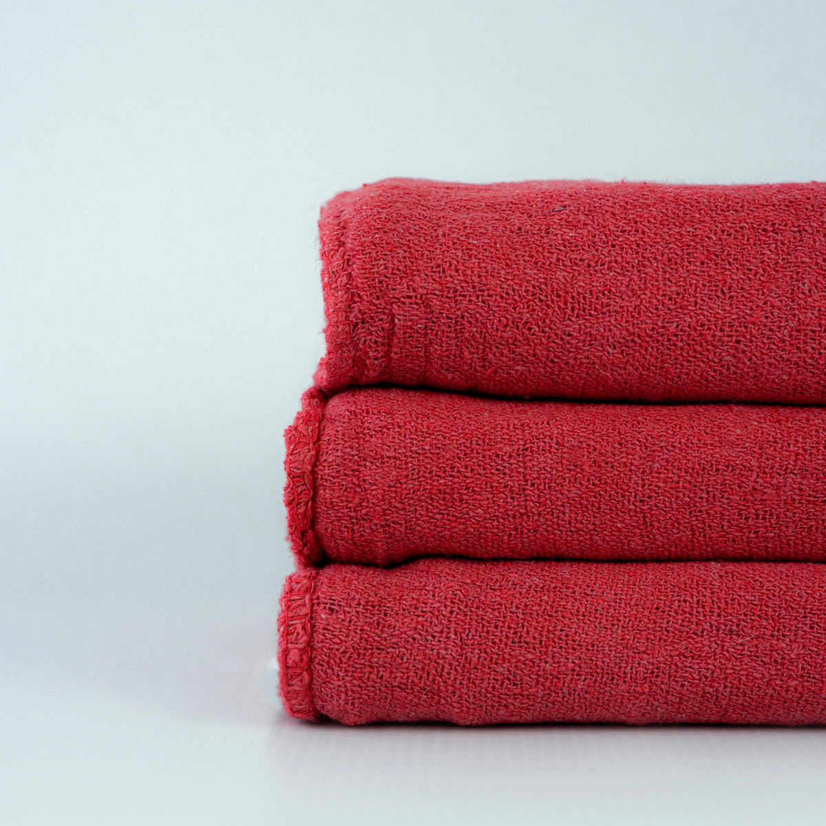 Dyed Shop Towels — Red Blue Green Orange | Wholesale Bales